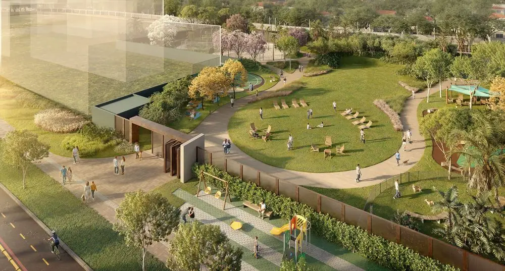 Suíte ampla com iluminação natural no Nova Vivere Caminhos da Lapa